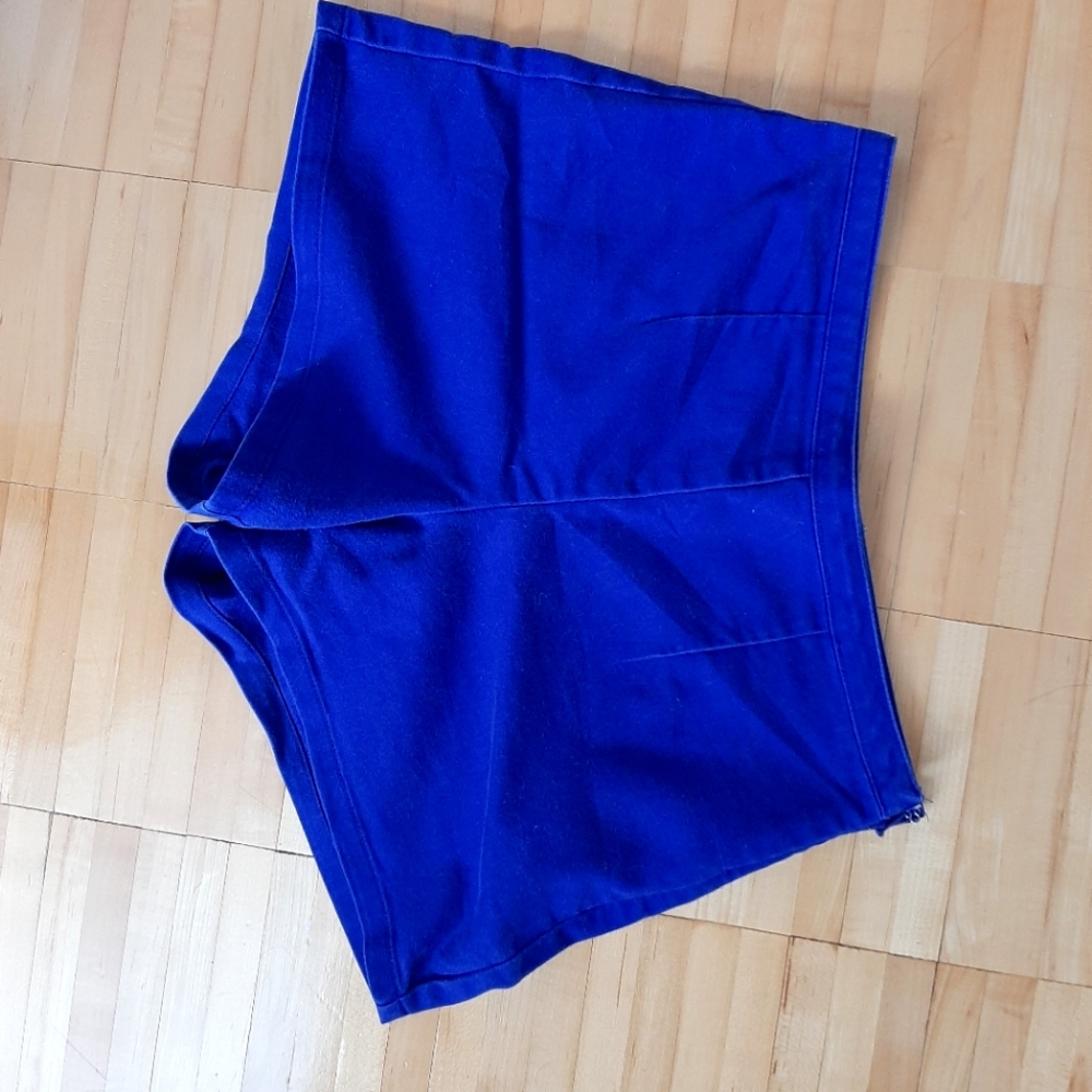 Blue shorts